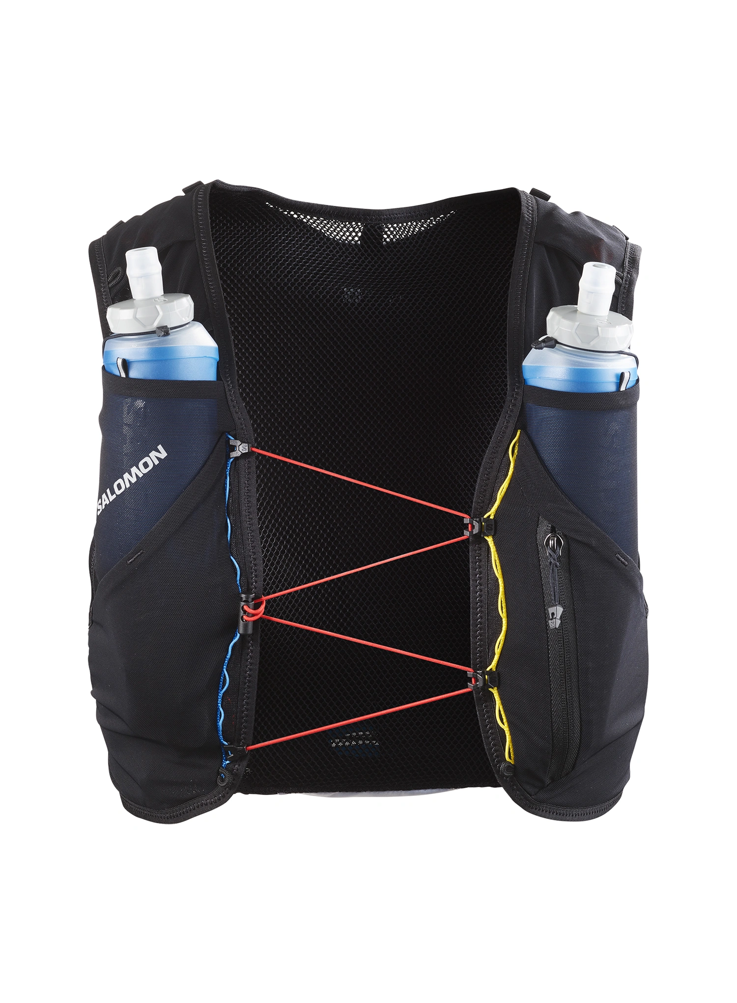 Laufweste Salomon Adv Skin 5 Race Flag Set - black/white