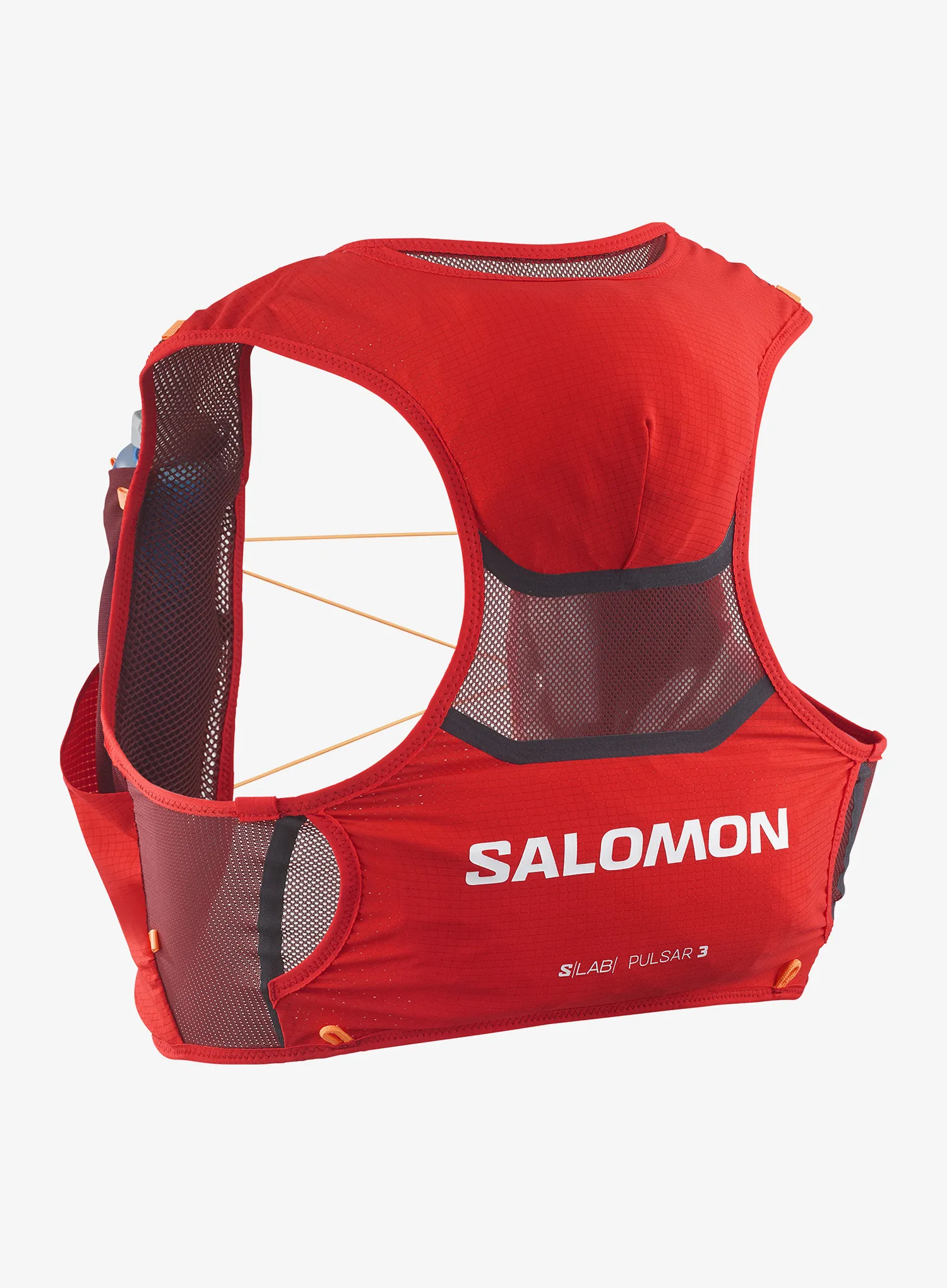 Laufweste Salomon S/Lab Pulsar 3 Set - fiery red/andorra/orange