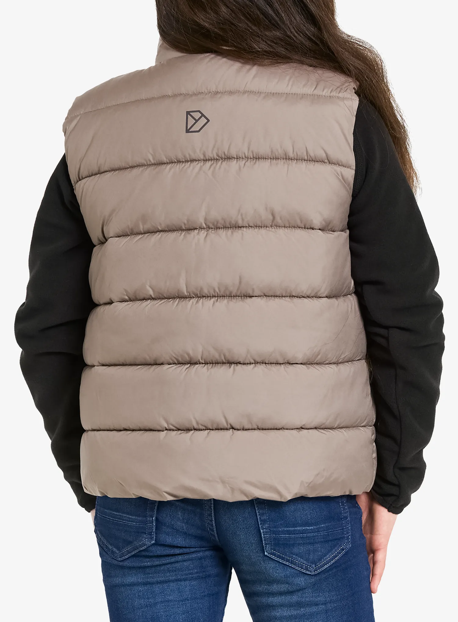 Kinderweste Didriksons Kilo Vest 2 - ash brown