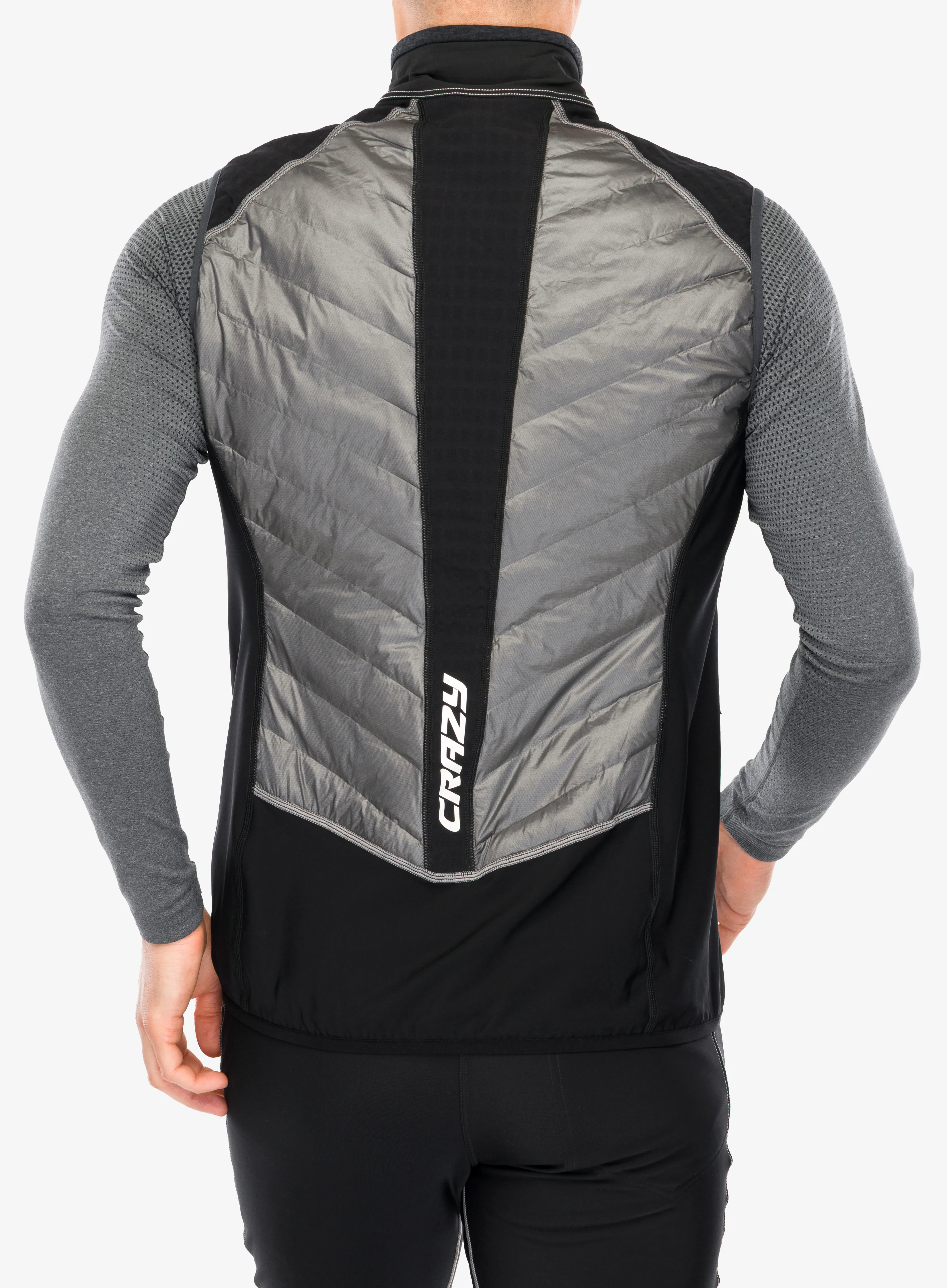 Thermoweste Crazy Vest Flame - black