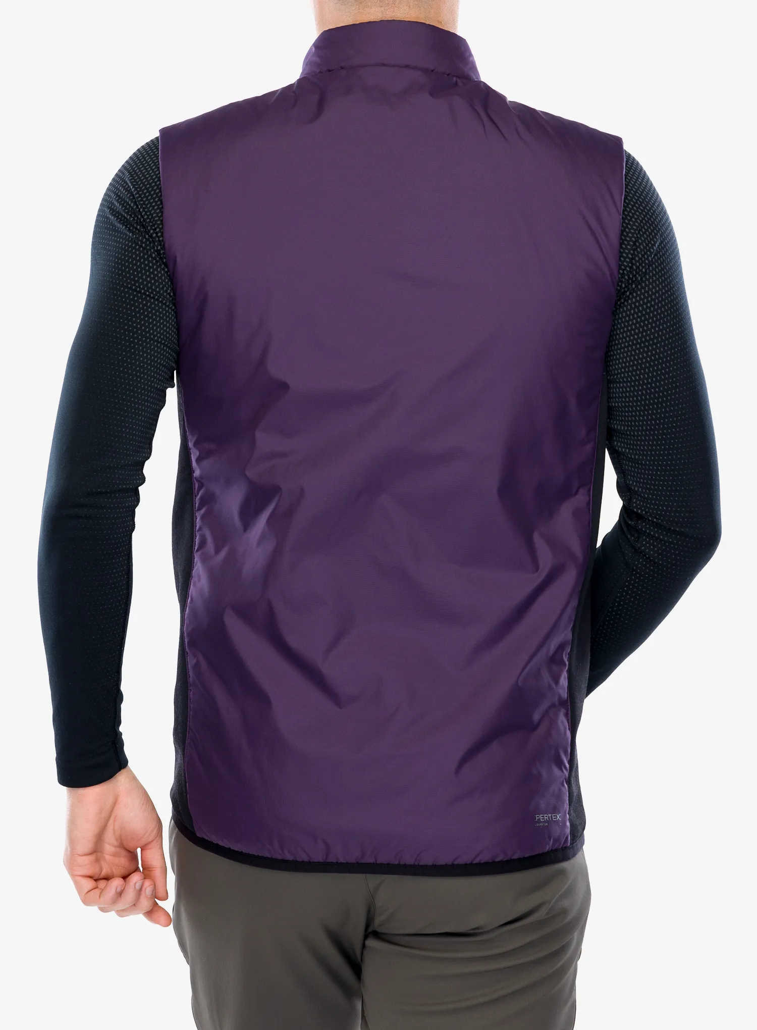 Thermoweste Mons Royale Arete Wool Insulation Vest - indigo/cedar