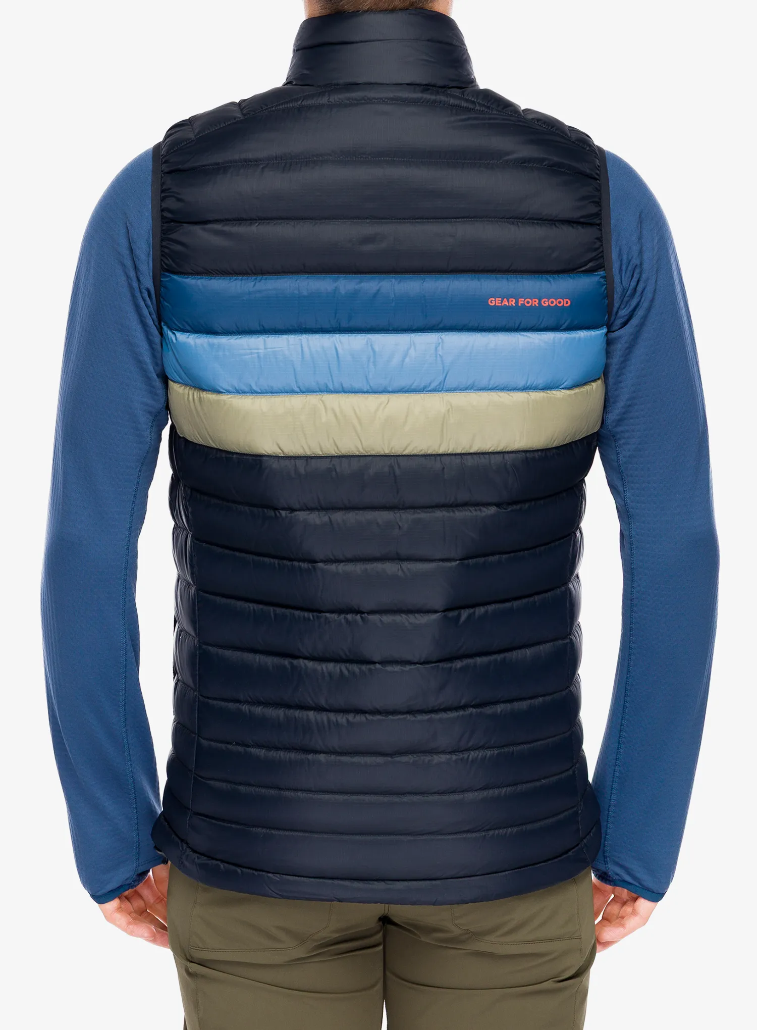 Daunenweste Cotopaxi Fuego Down Vest - carbon stripes