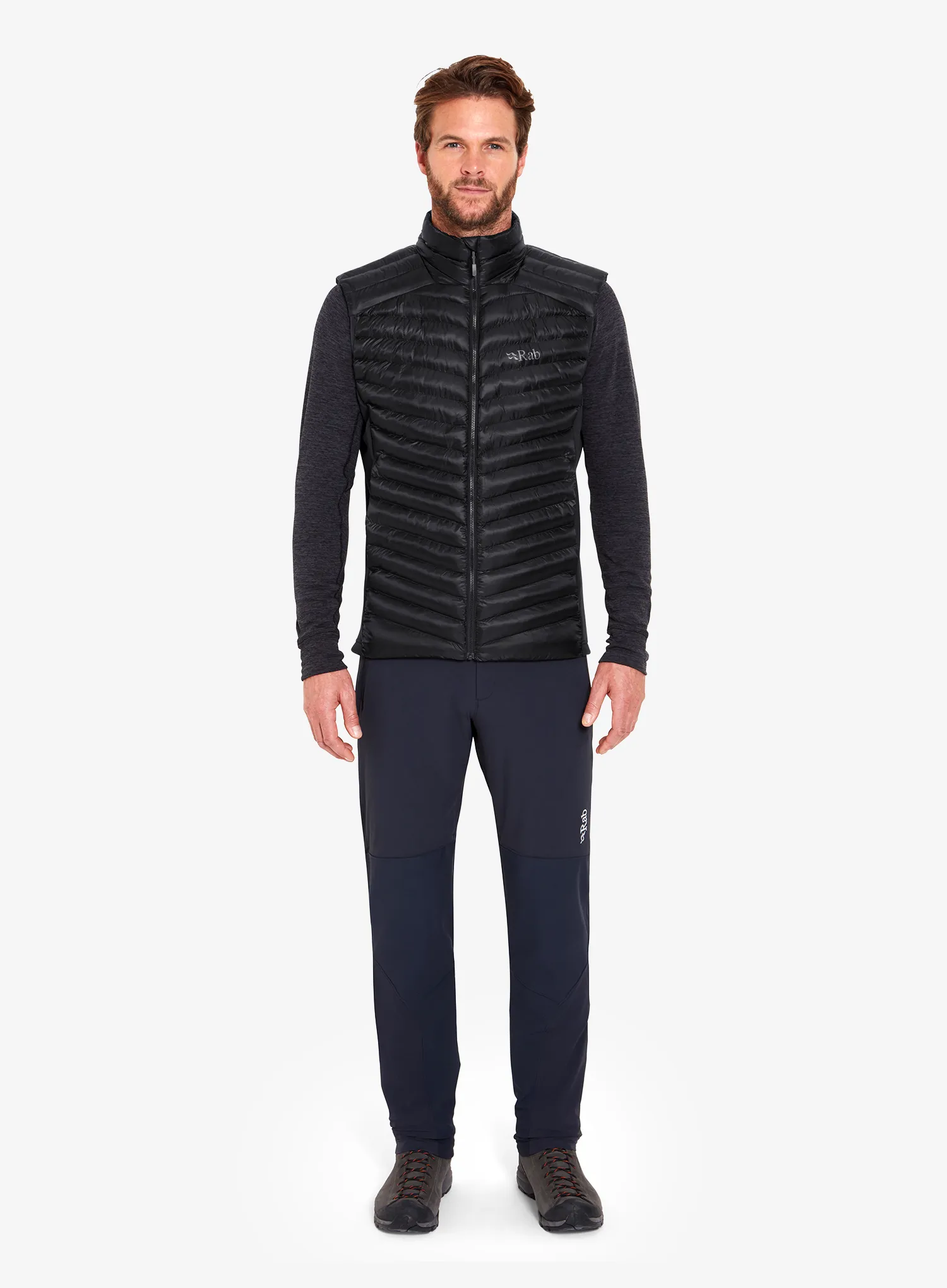 Weste Rab Cirrus Flex Vest - black