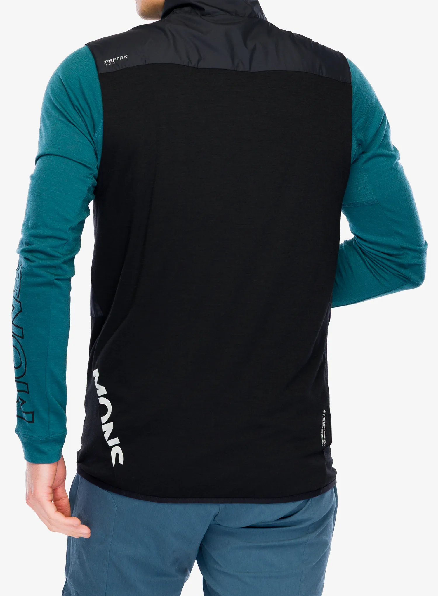 Fahrradweste Mons Royale Diversion Merino Wind Vest - black