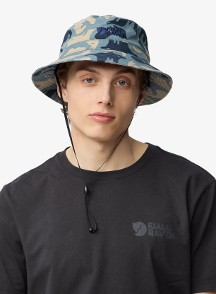 Hut Fjallraven Vardag Bucket Hat - nimbus blue/fossil