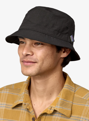 Hut Patagonia Wavefarer Bucket Hat - black