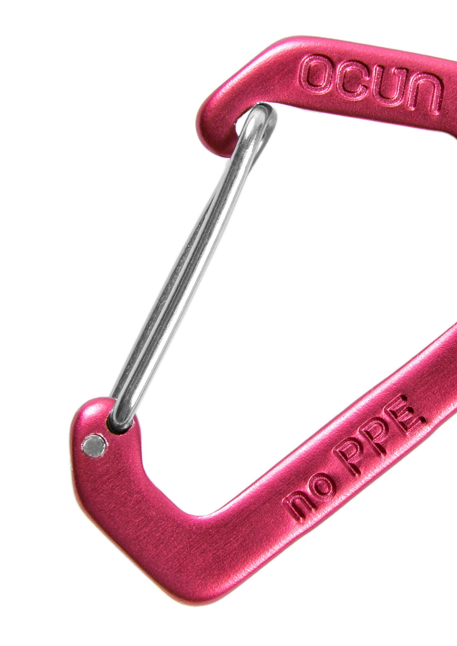 Schlüssel-Karabiner Ocun Mini Hex - red