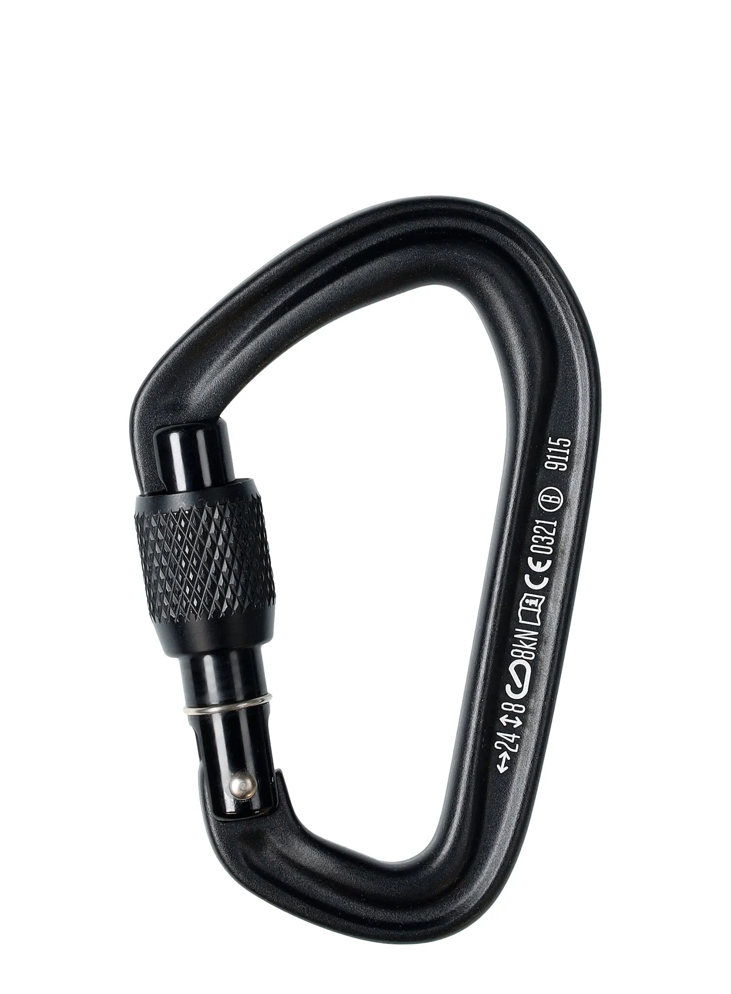 Karabiner Black Diamond HotForge Screwgate - black
