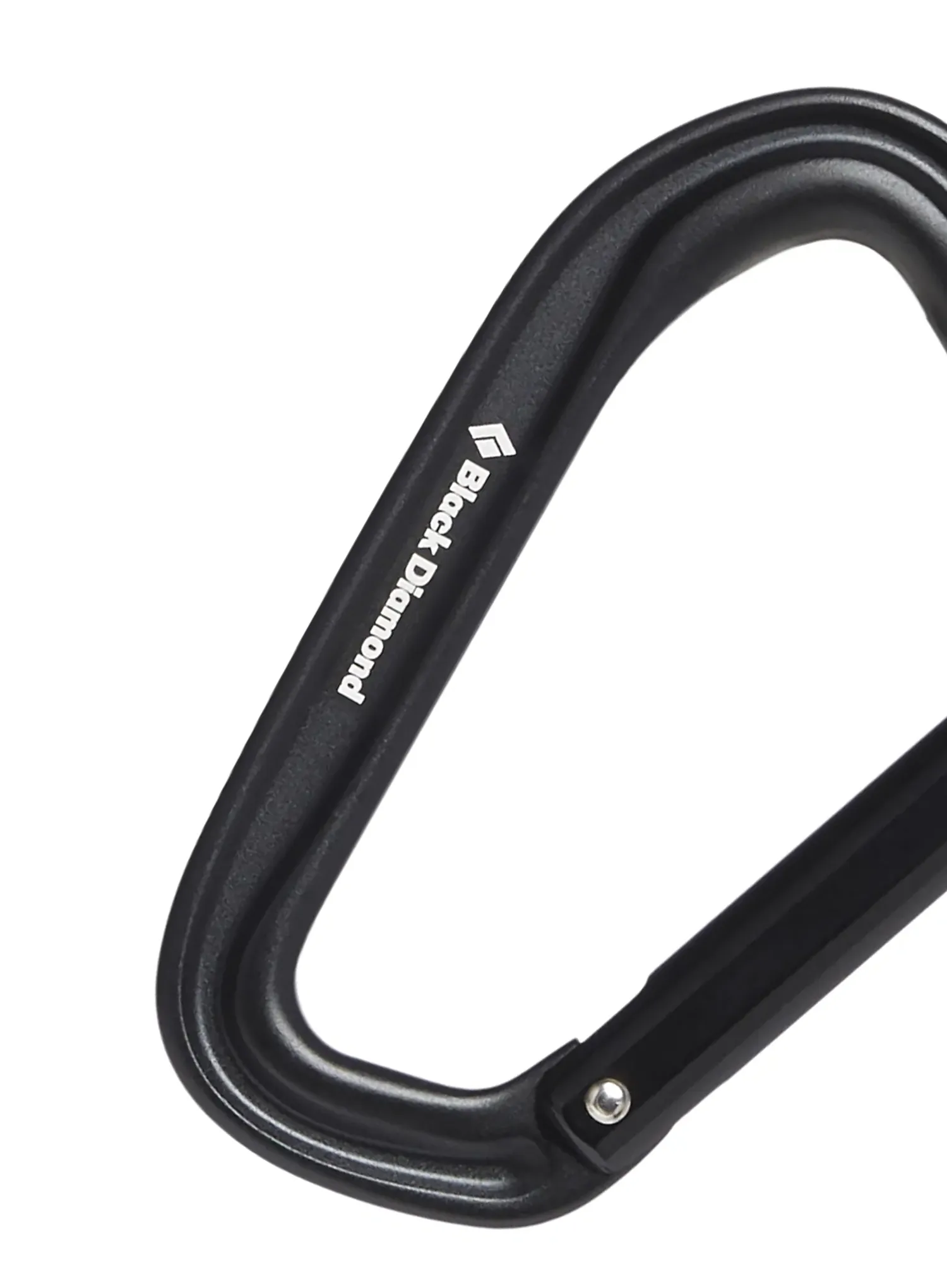 Karabiner Black Diamond HotForge Straight Gate - black