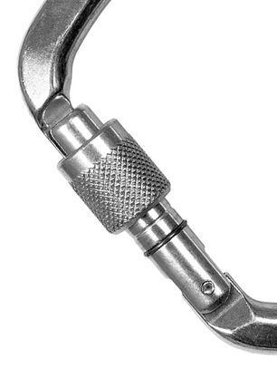 Karabiner Climbing Technology/SKYLOTEC Large CF SG (Screw Gate) - silver