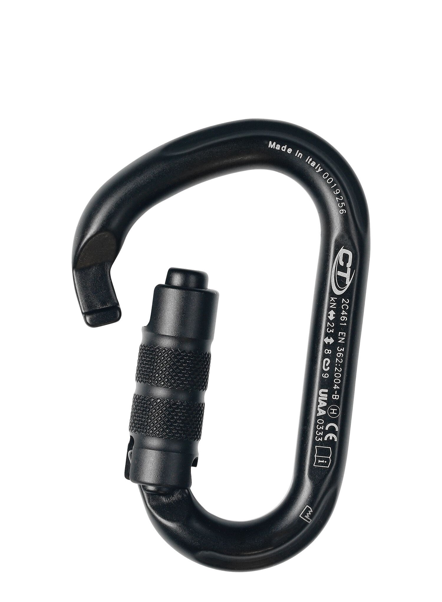 Karabiner Climbing Technology/SKYLOTEC Snappy CF TG - black