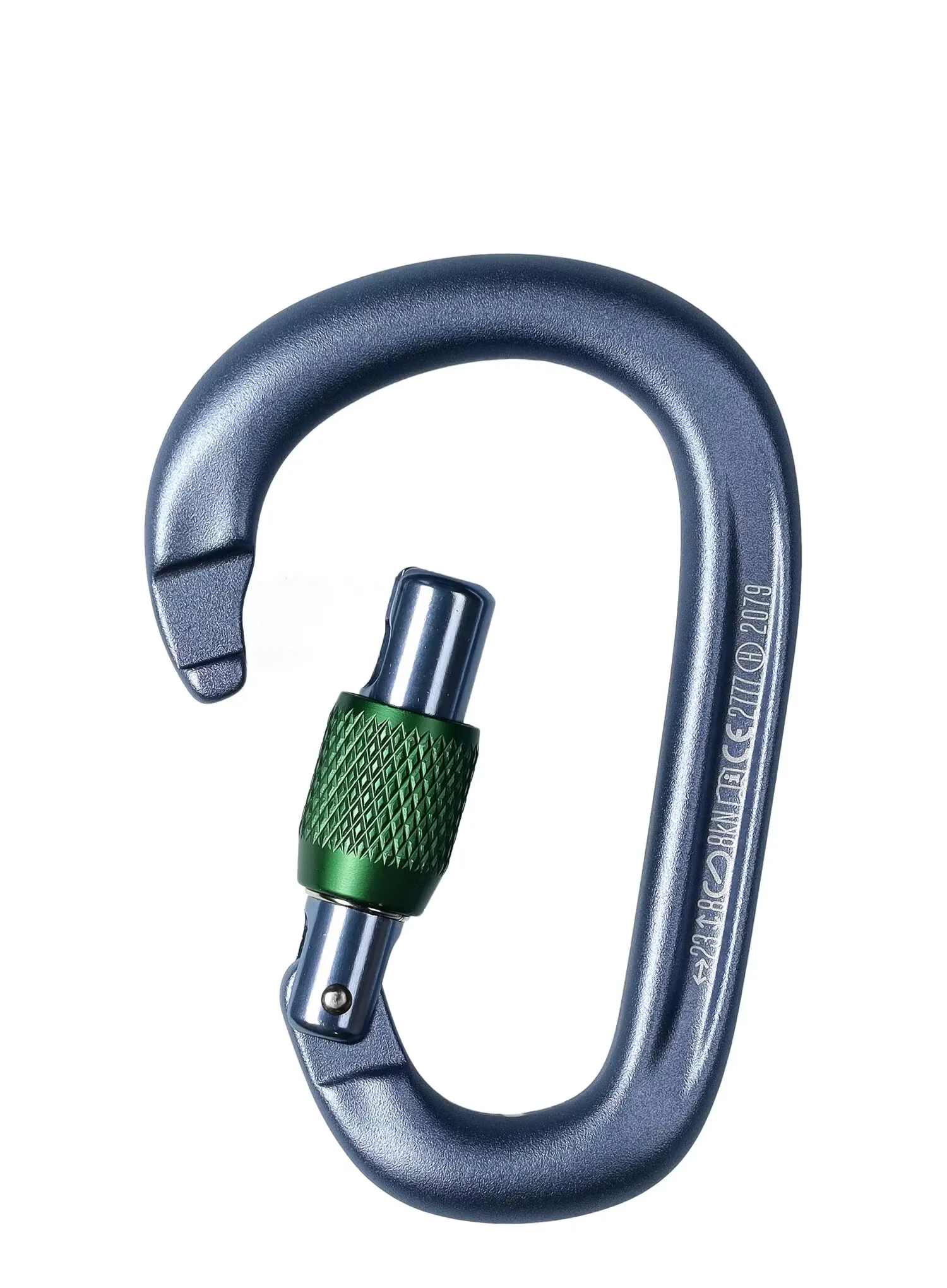 Karabiner Black Diamond Pearlock Screwgate - gray