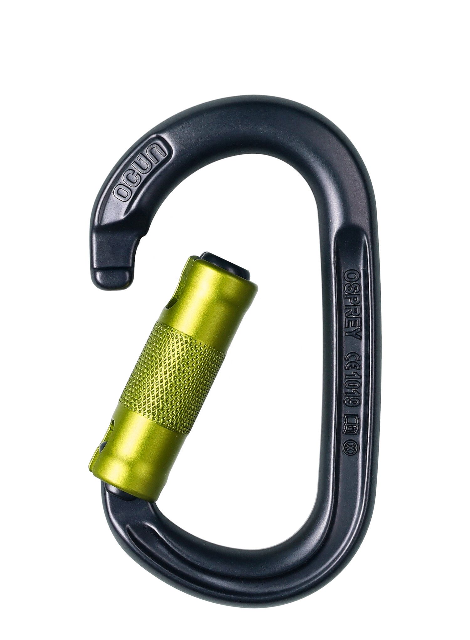 Karabiner Ocun Osprey Twist - anthracite/green