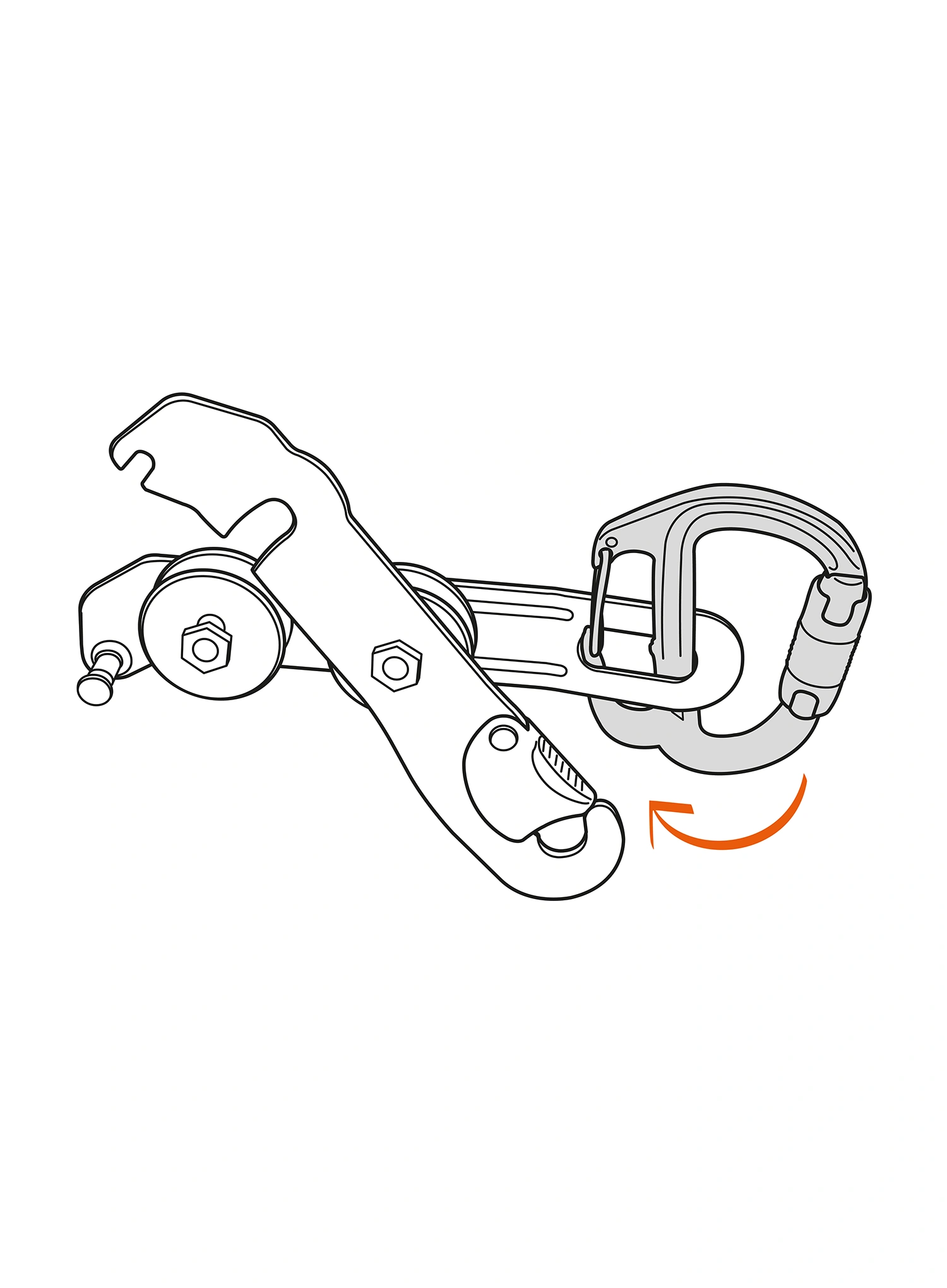 Karabiner Petzl Freino Z
