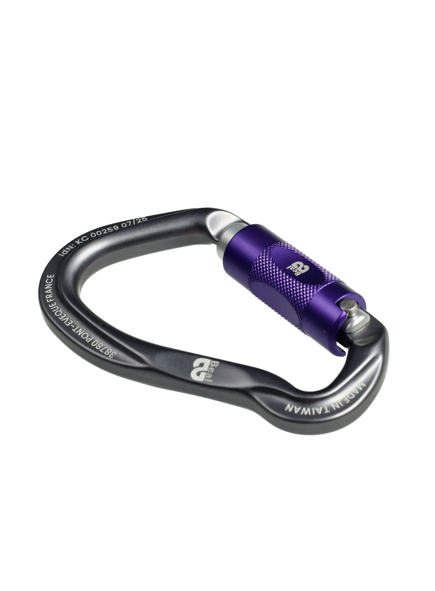 Karabiner Beal Be Link Bi Matic - darkstone