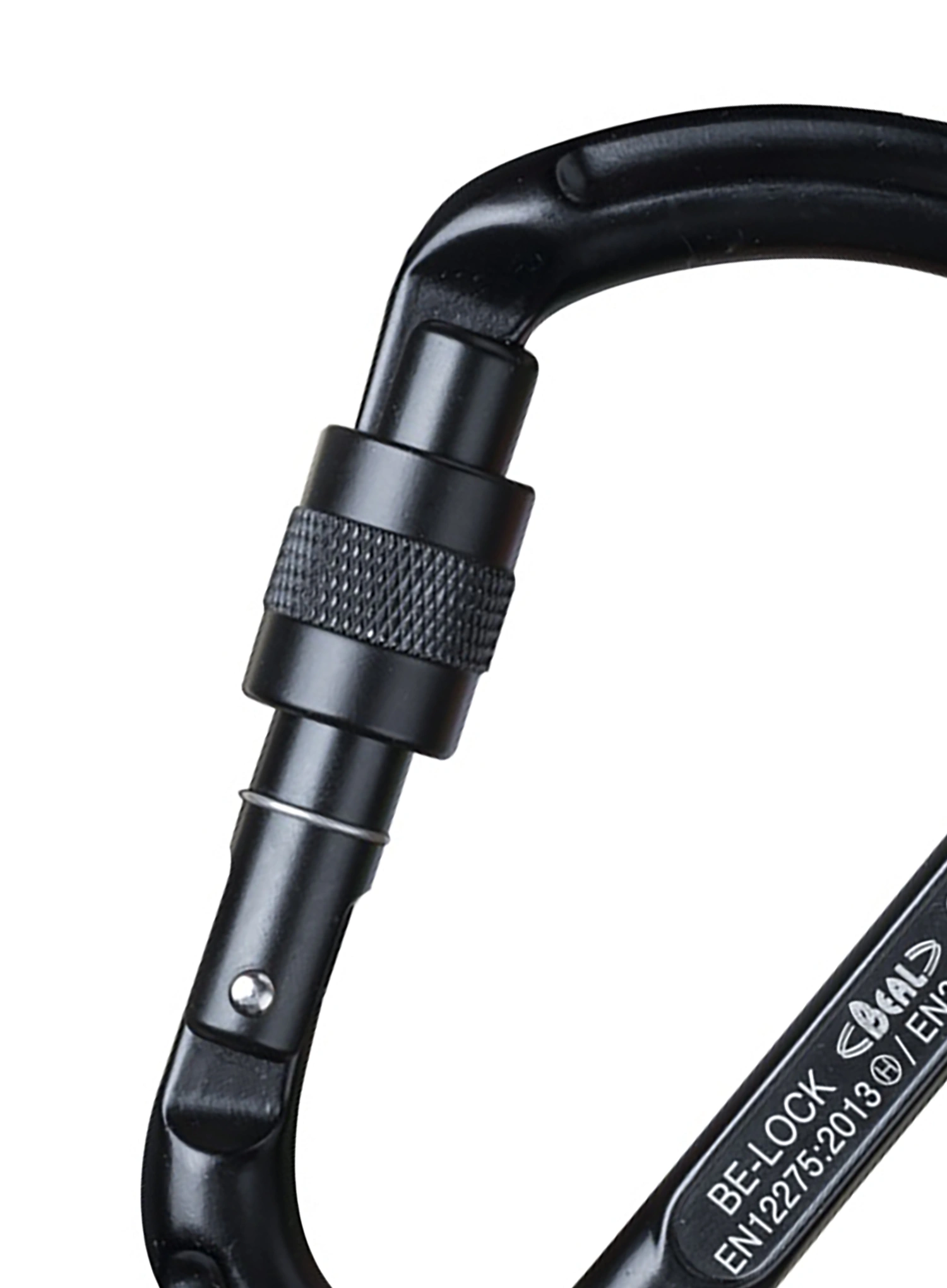 Karabiner Beal Be Lock Screw - black
