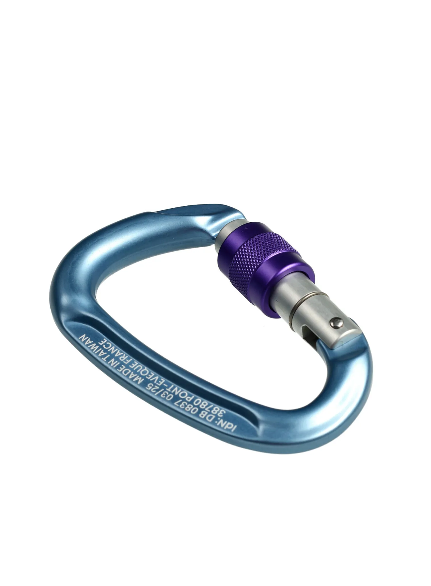 Karabiner Beal Be One Screw - blue