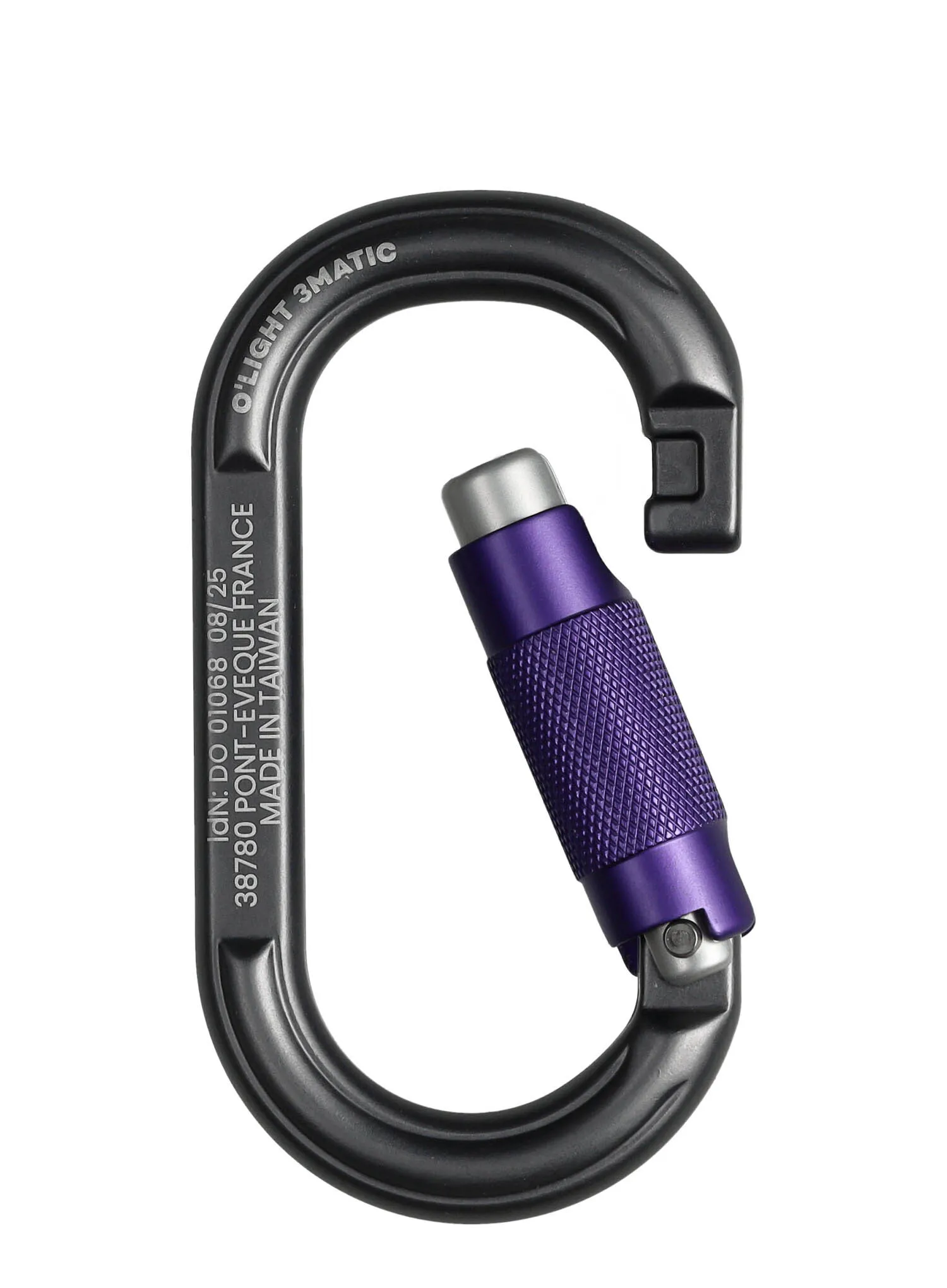 Karabiner Beal O'Light 3-Matic - matt grey