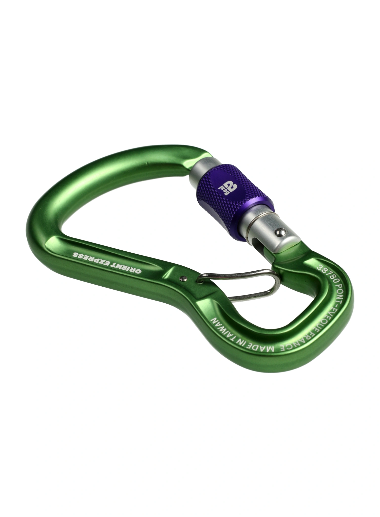 Karabiner Beal Orient Express - green/green