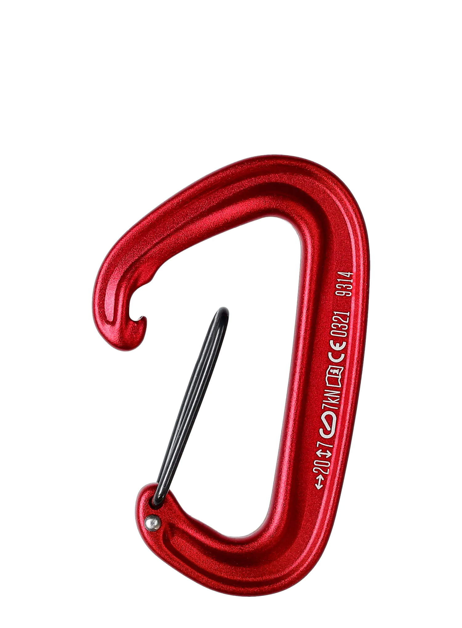 Karabiner Black Diamond MiniWire - red