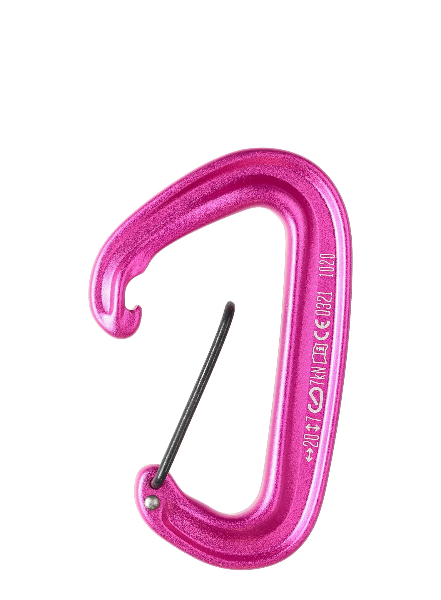 Karabiner Black Diamond MiniWire - ultra pink