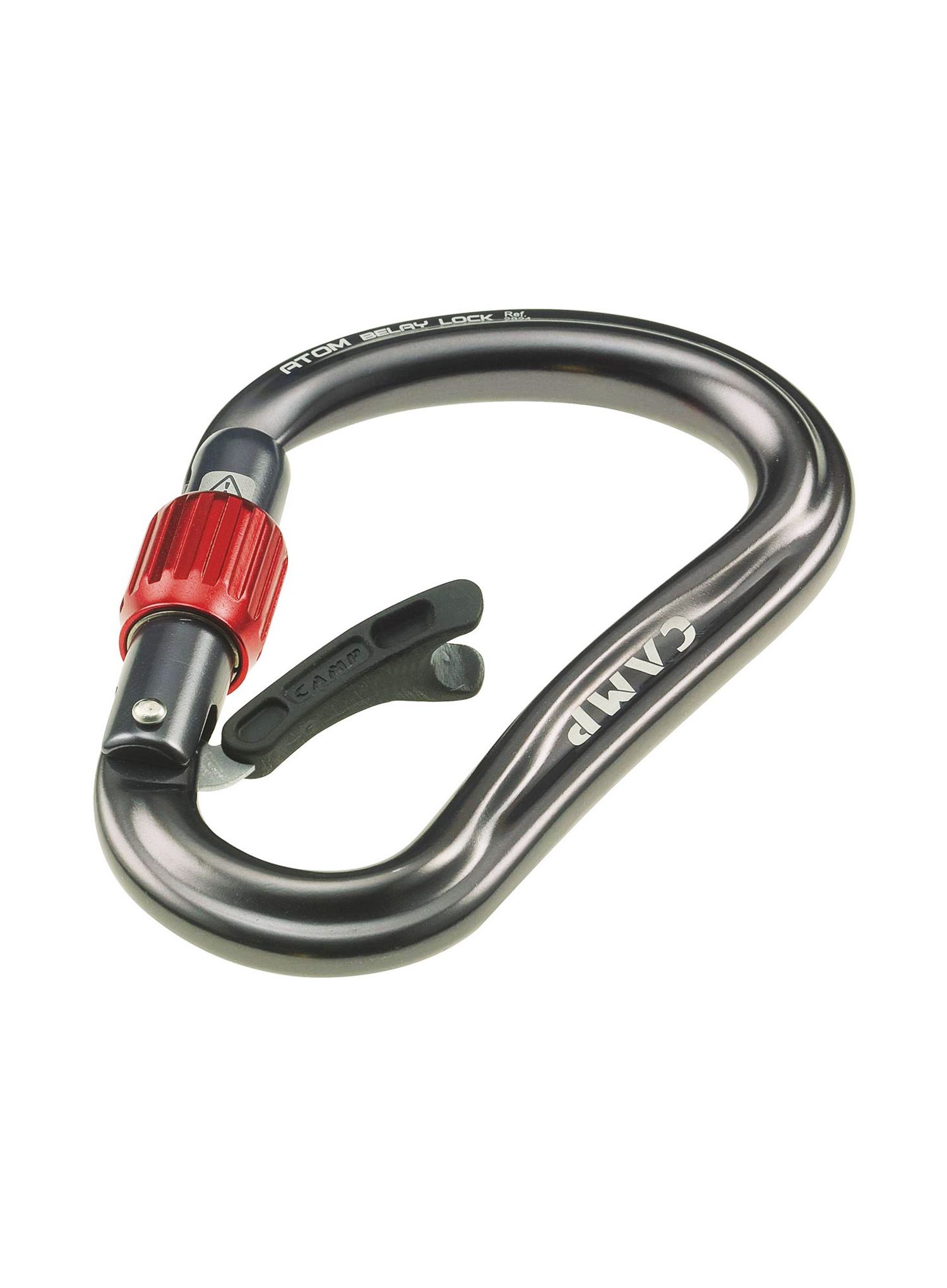 Karabiner Camp Atom Belay Lock - gun metal