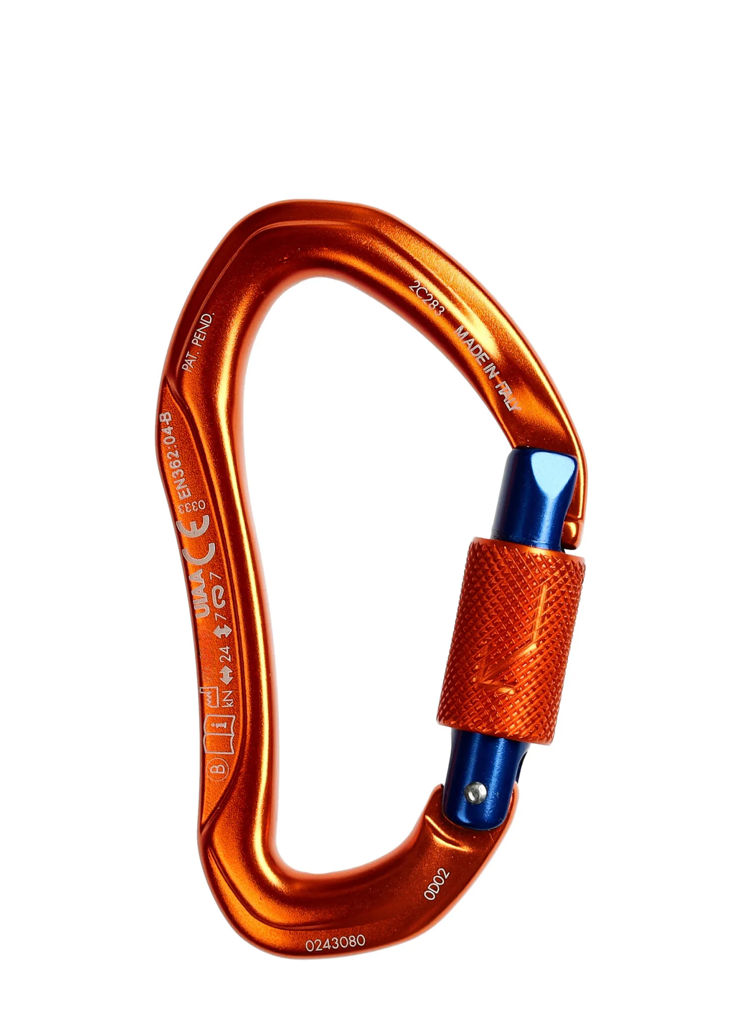 Karabiner Climbing Technology/SKYLOTEC Morfo BG - orange/blue