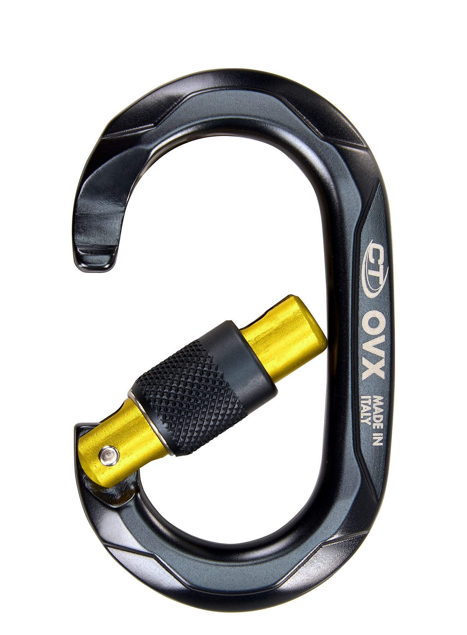Karabiner Climbing Technology/SKYLOTEC OVX Carabiner - antharcite/gold
