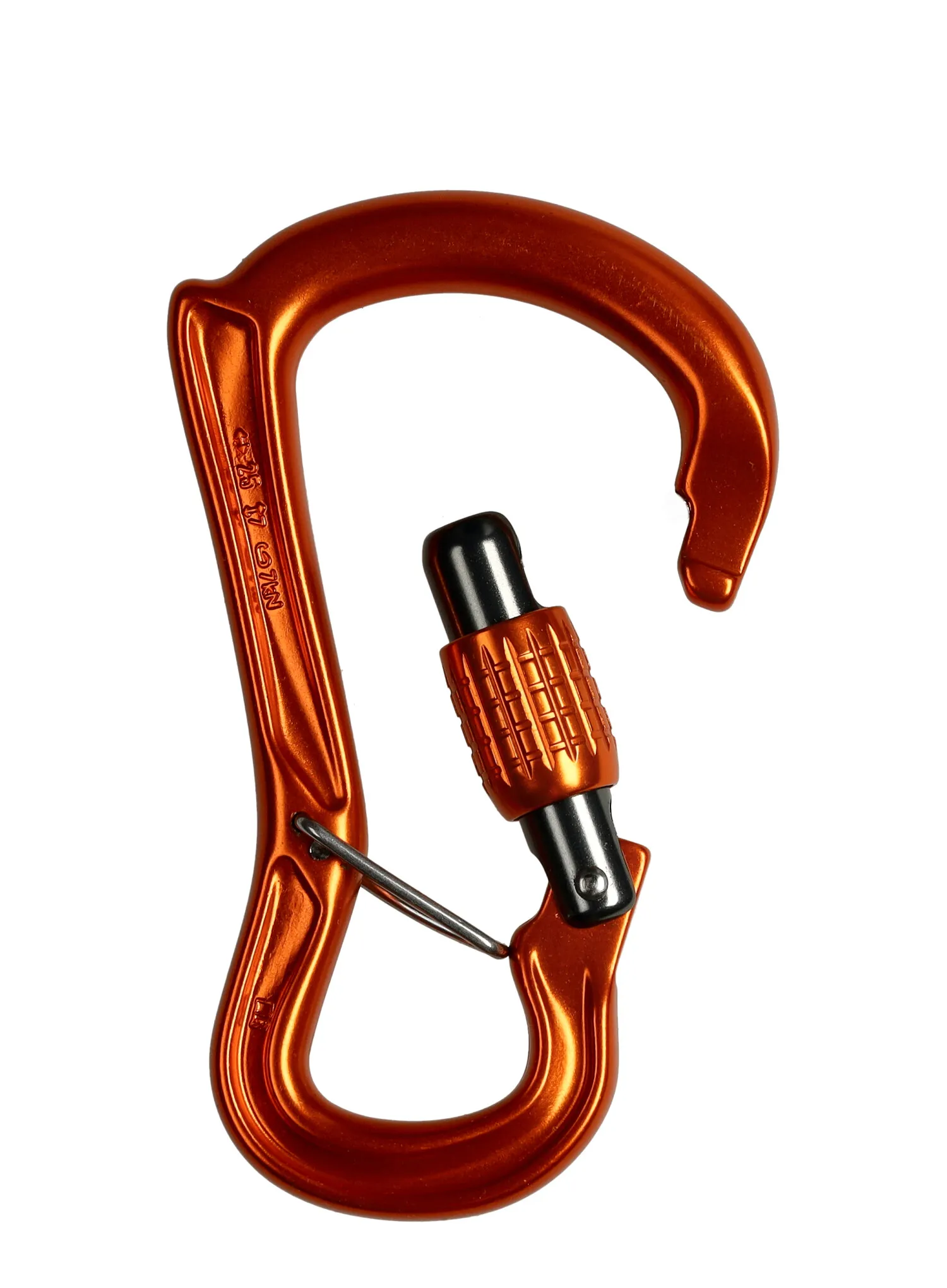 Karabiner DMM Ceros Screwgate - orange