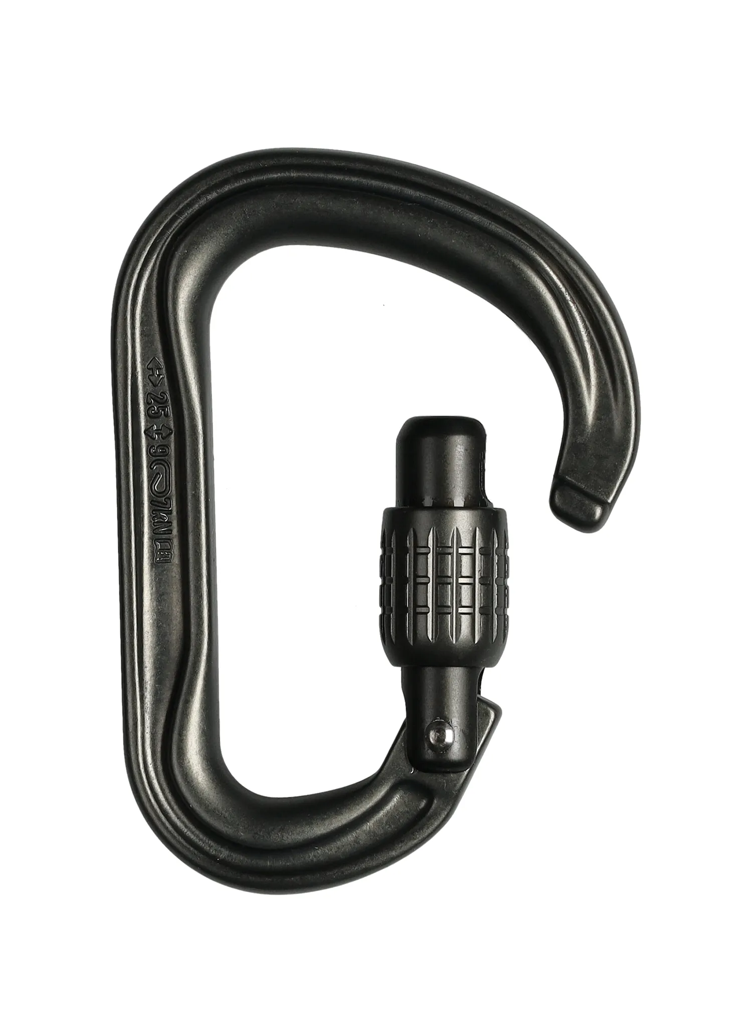 Karabiner DMM Phantom HMS Screwgate - matt grey