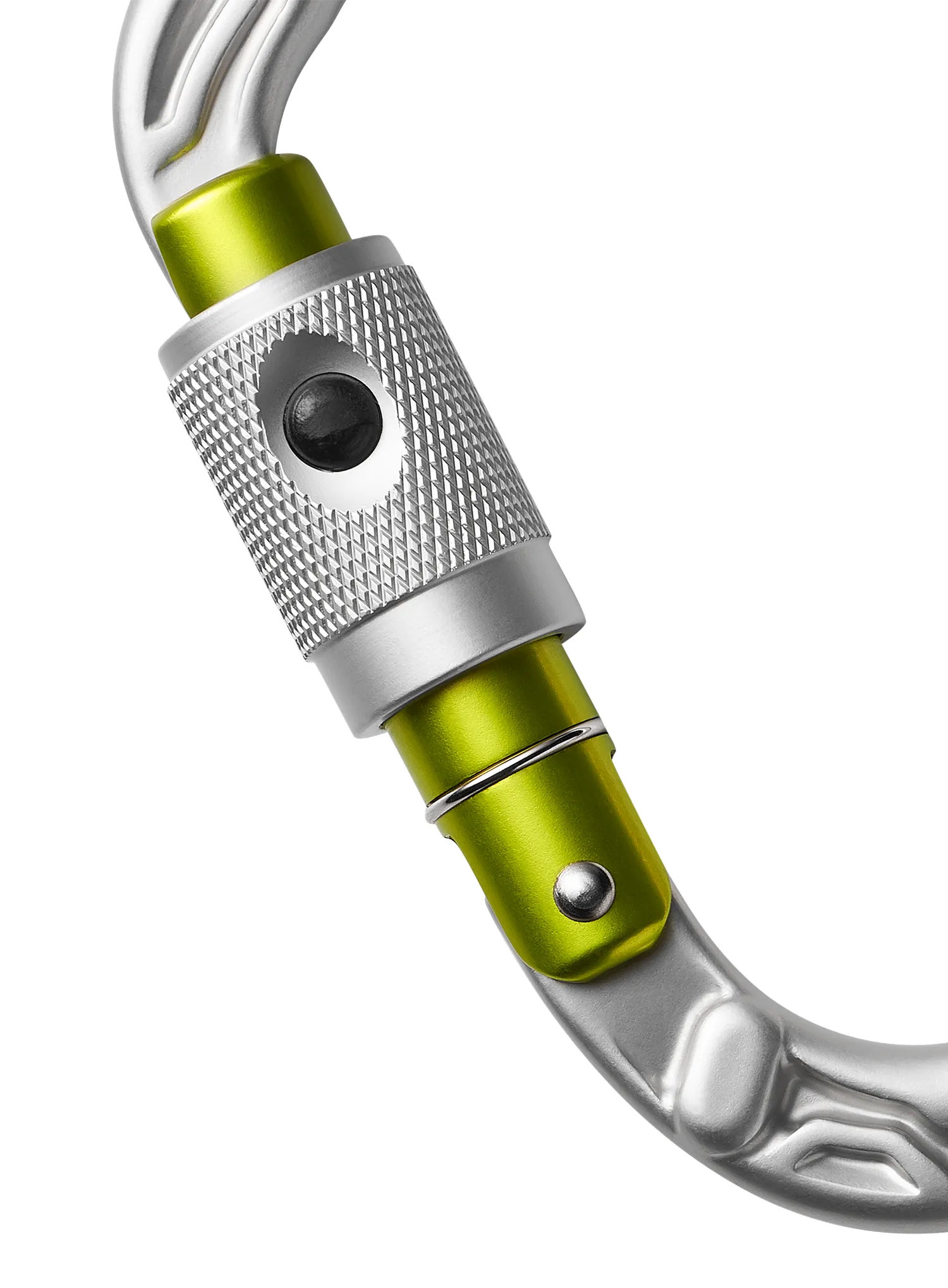 Karabiner Edelrid HMS Bullet PermaLock - silver