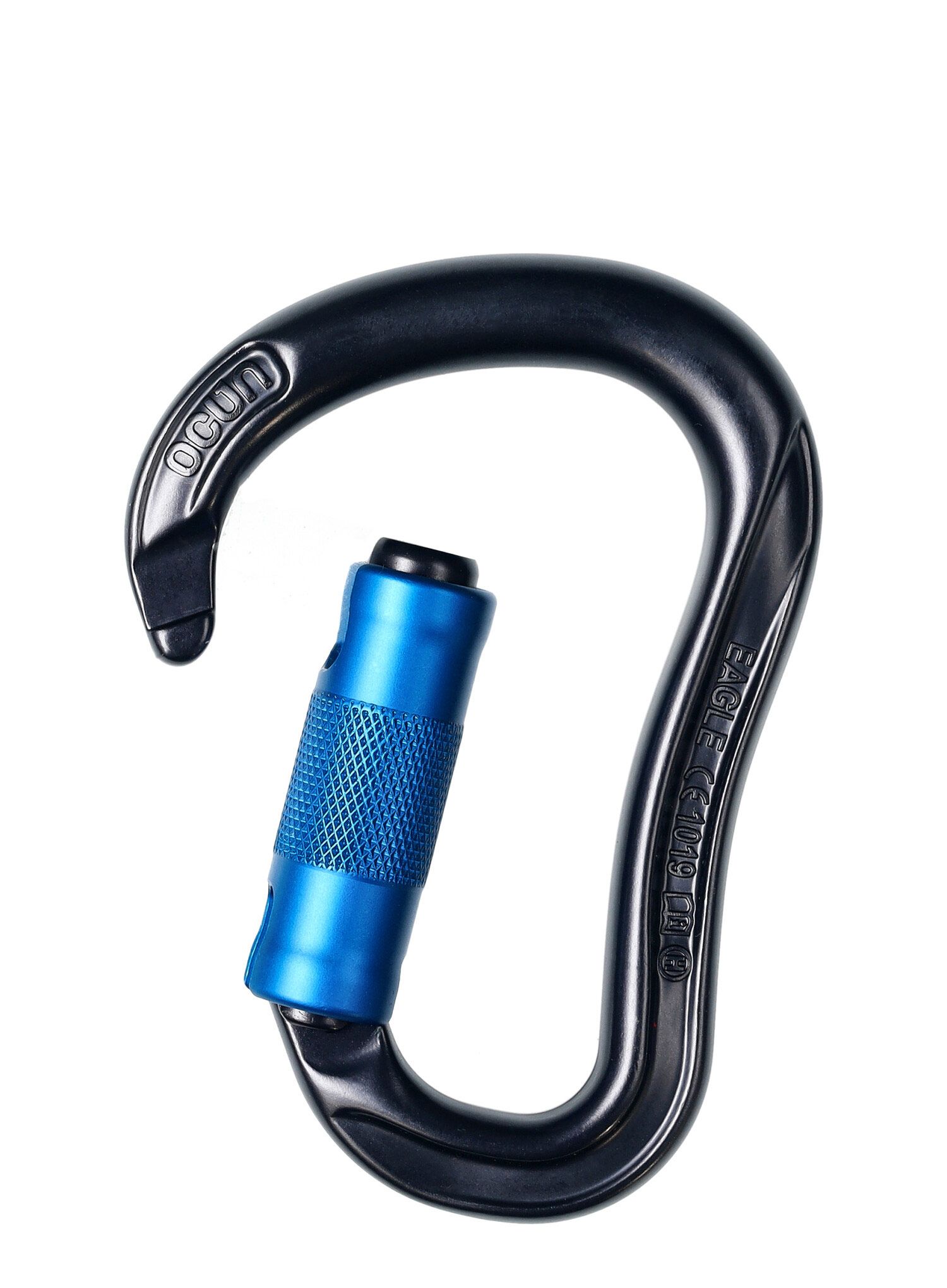 Karabiner Ocun Eagle HMS Triple - anthracite/blue