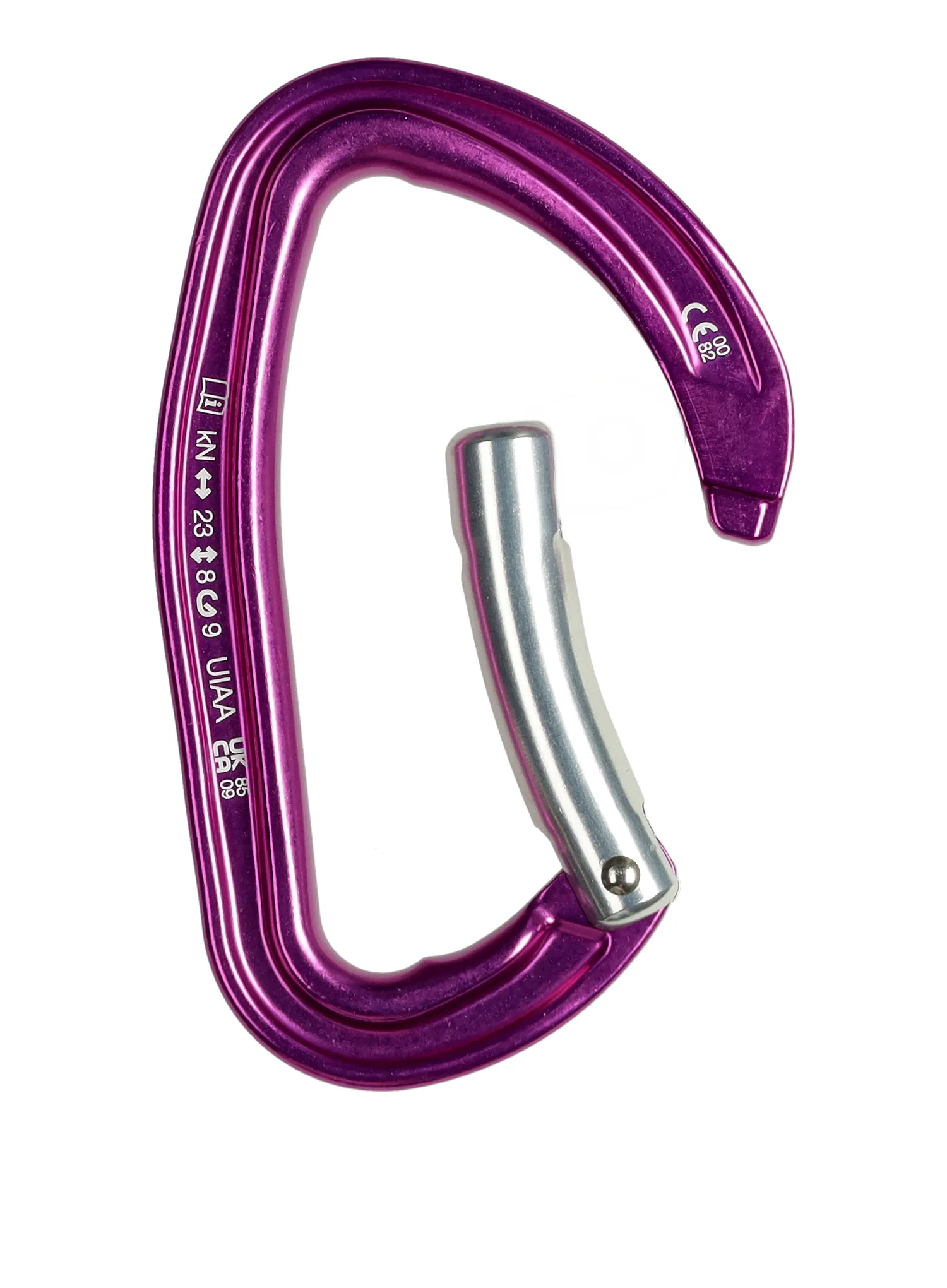 Karabiner Petzl Djinn BG - violet
