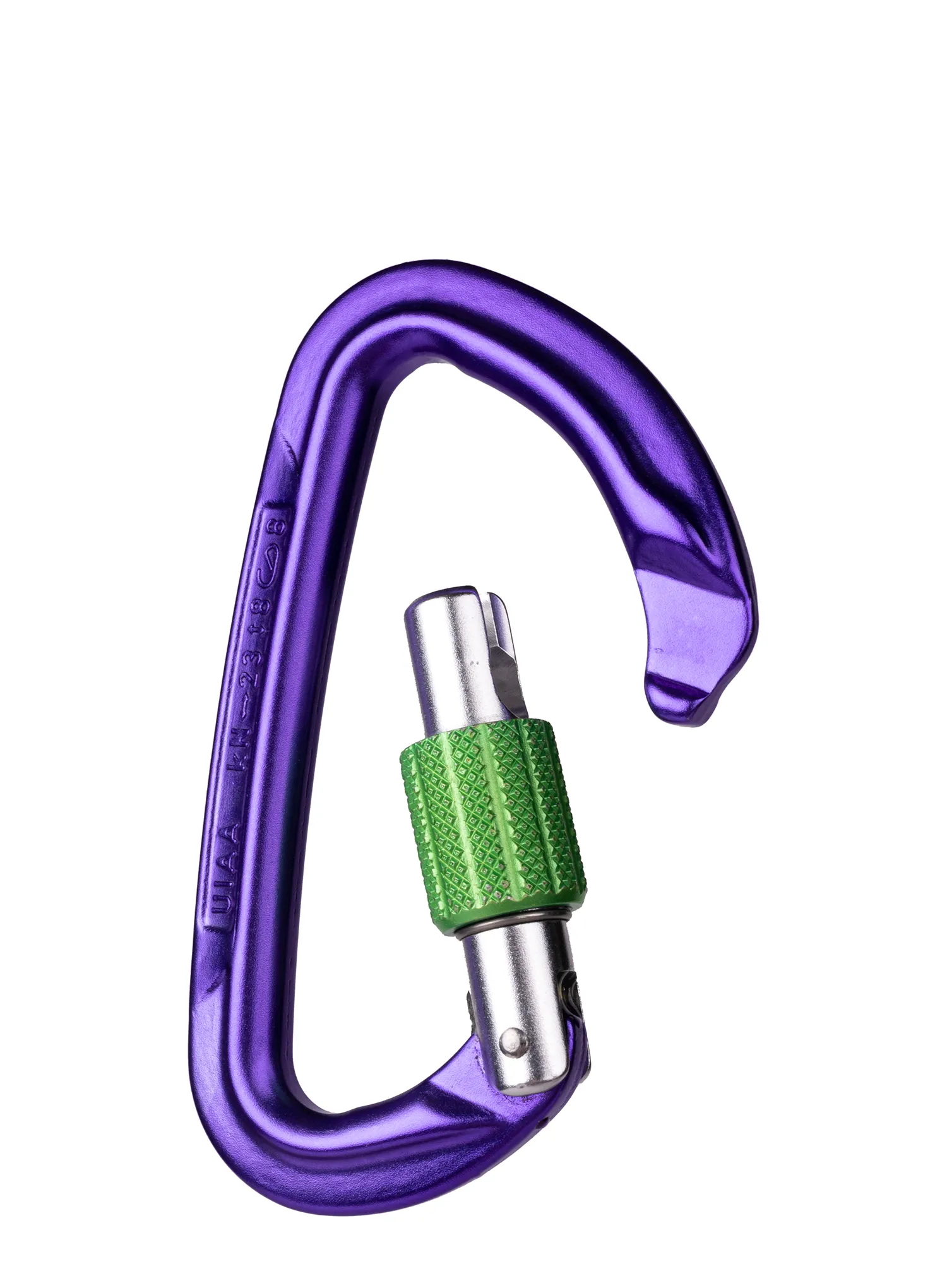 Karabiner Wild Country Session Screw Gate - purple/green