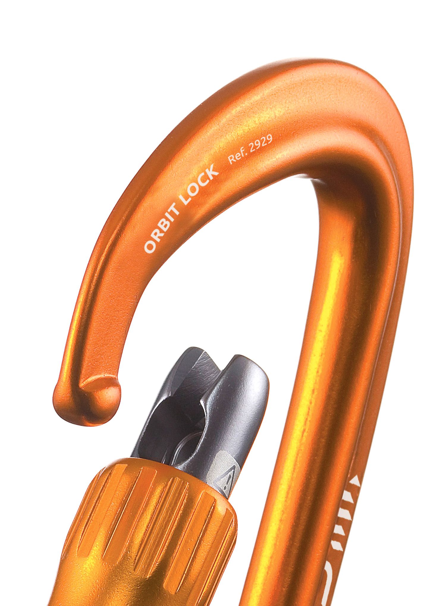 Schraubkarabiner Camp Orbit Lock - orange