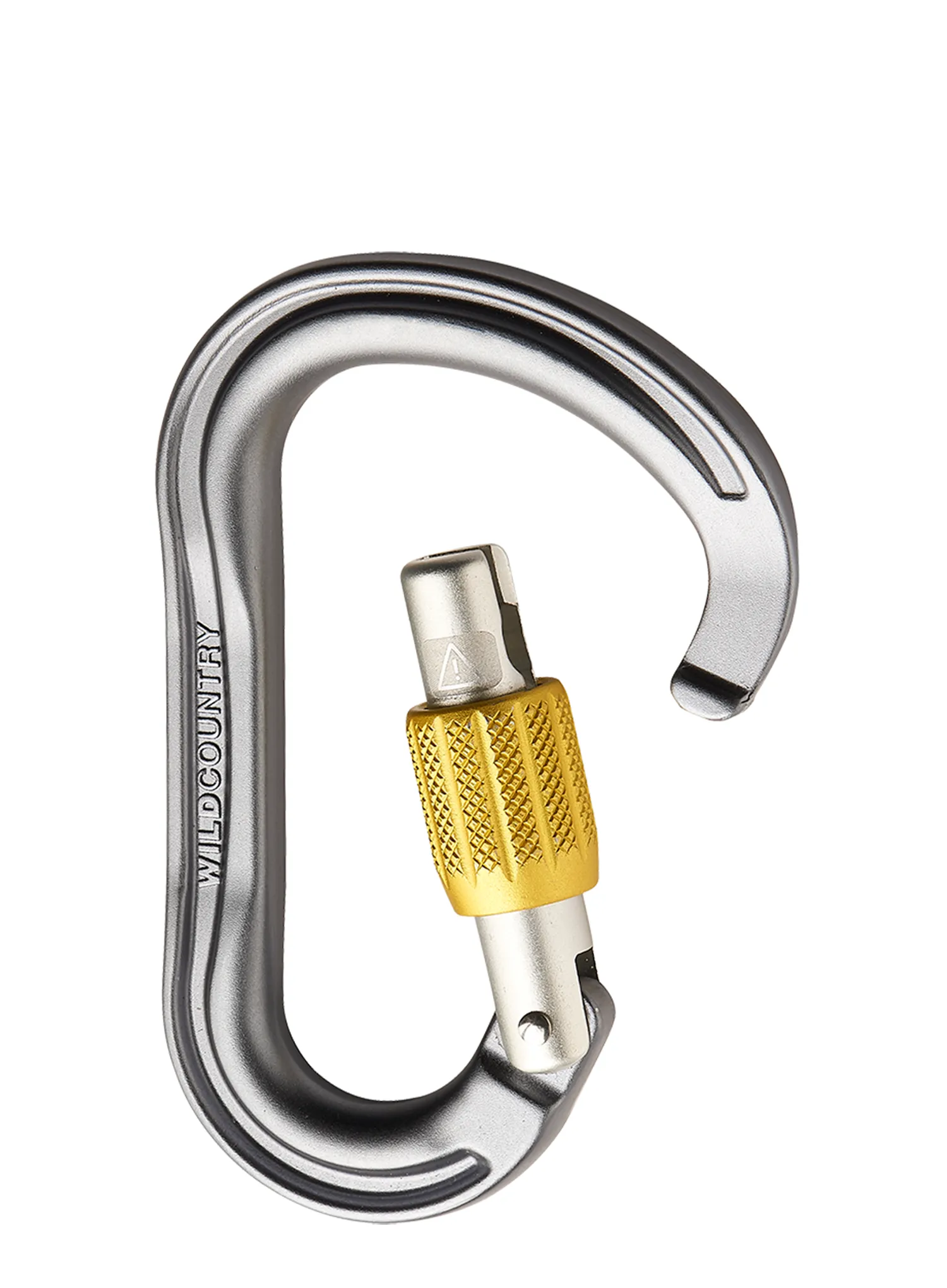 Schraubkarabiner Wild Country Xenon HMS - grey/yellow