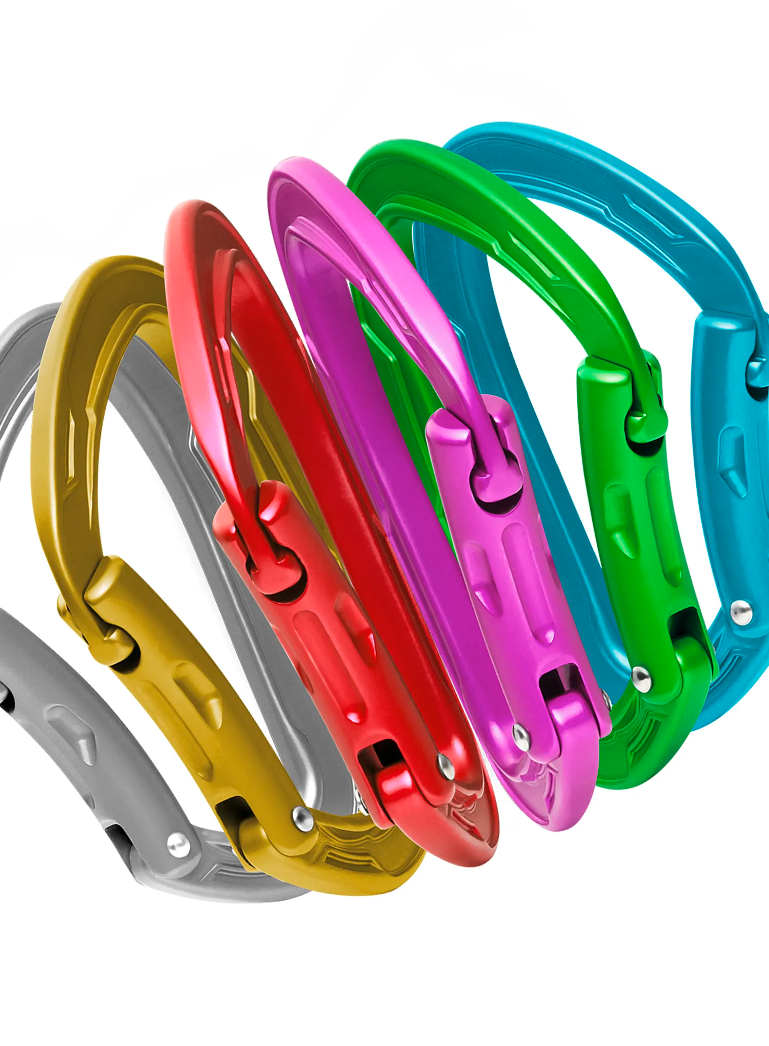 Karabiner Edelrid Mission Sixpack II - assorted colours