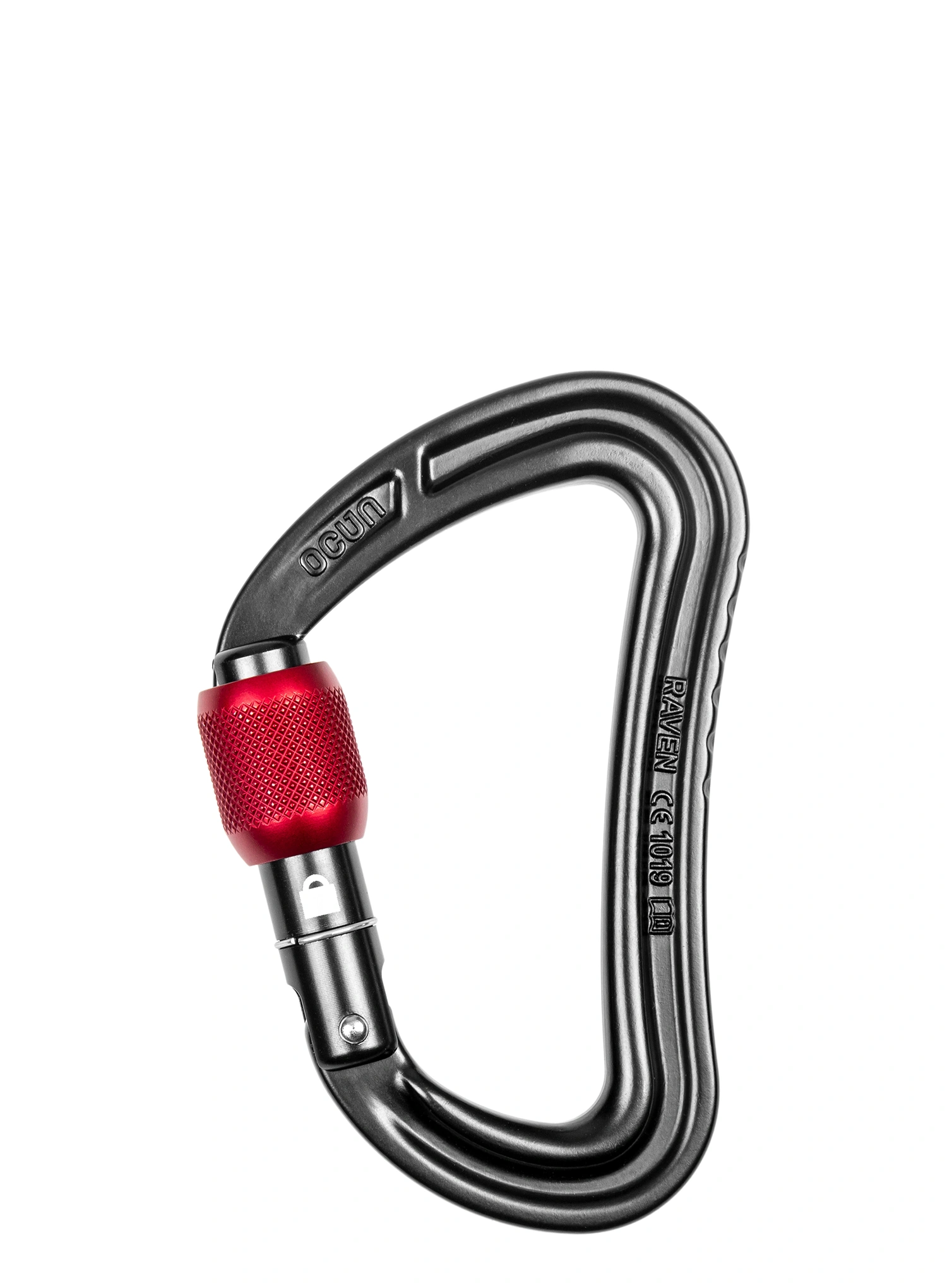 Karabiner Ocun Raven Screw 3-pack - red/blue/green