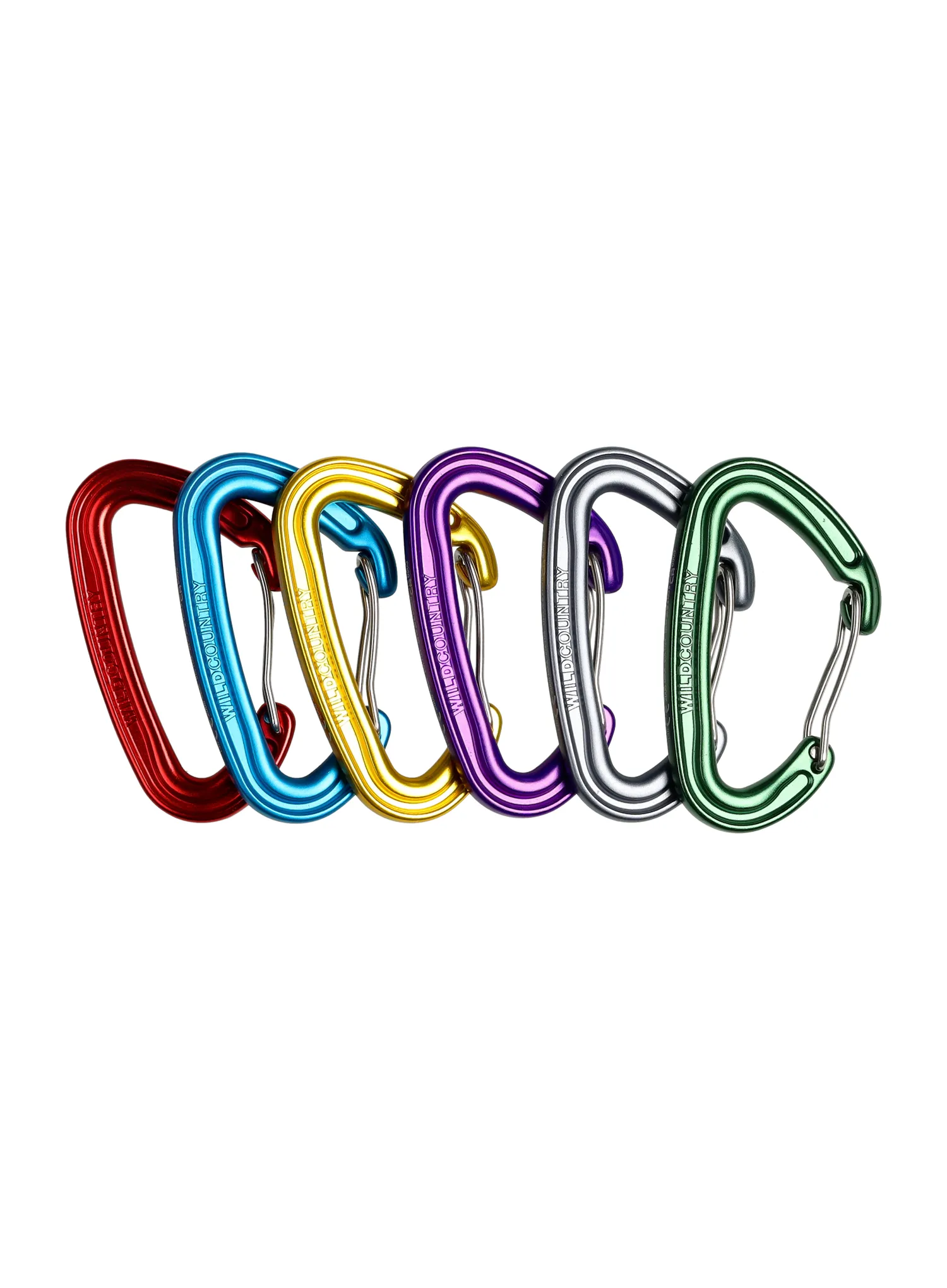 Karabiner Wild Country Wildwire Rack 6 Pack -  uni