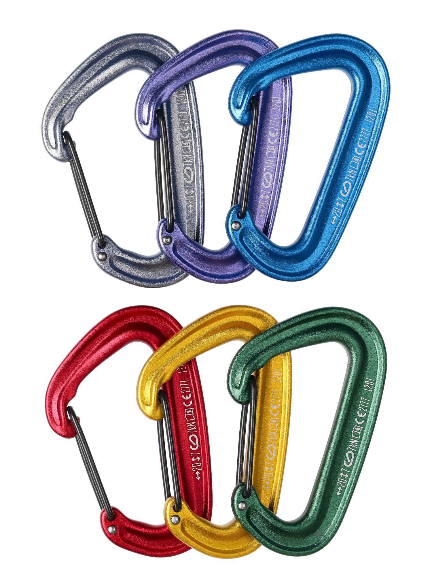 Karabiner-Set Black Diamond MiniWire Rackpack