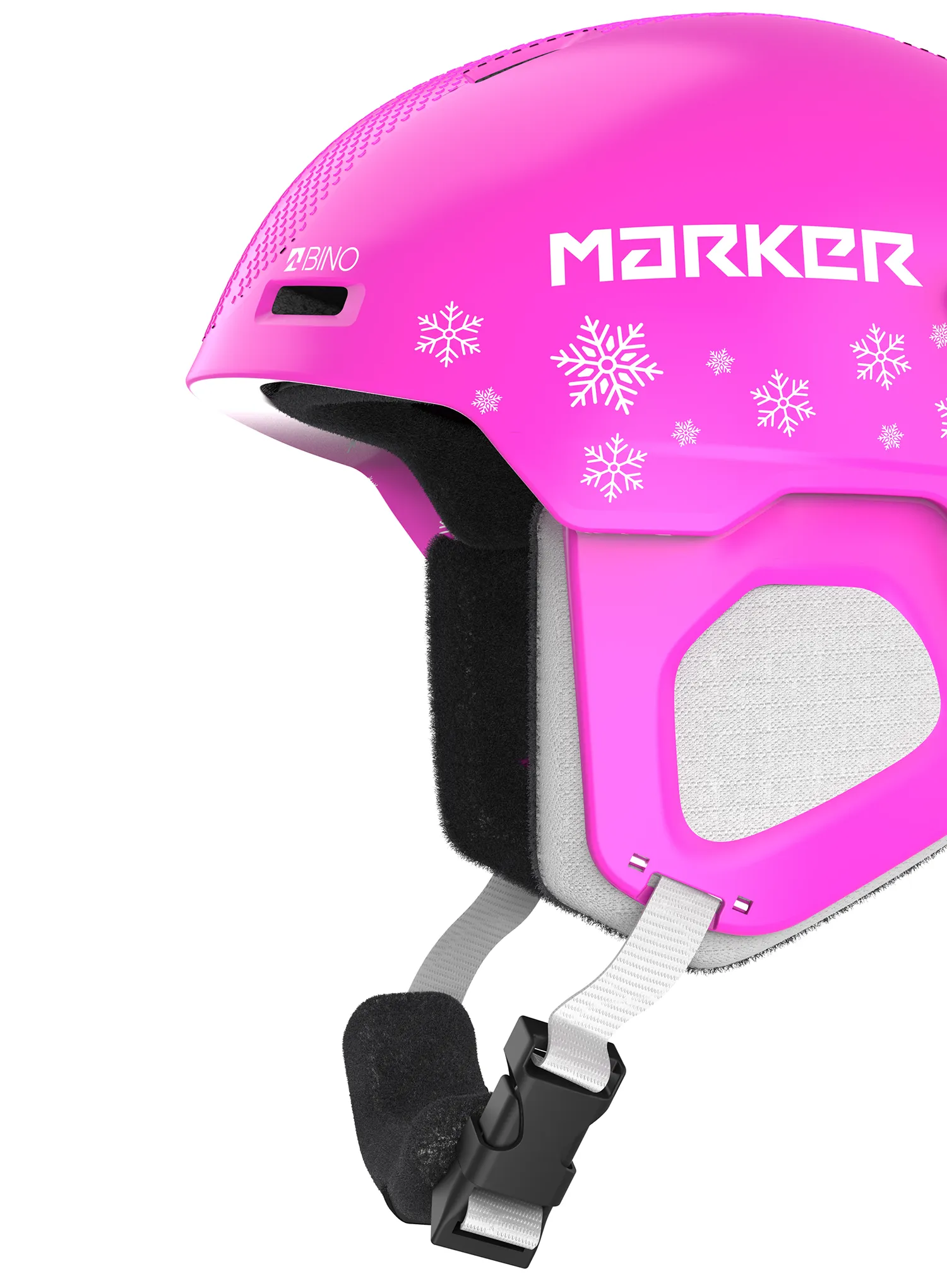 Kinder Helm Marker Bino - pink