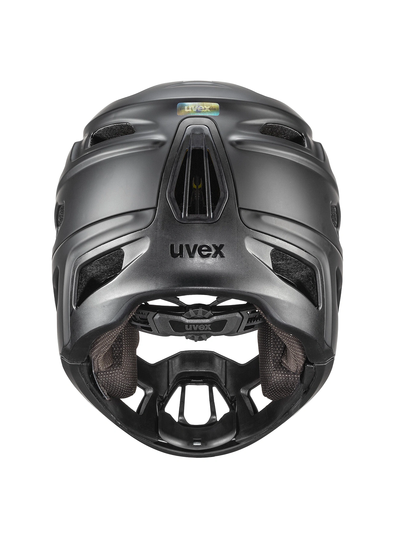 Enduro-Helm Uvex Revolt - all black matt