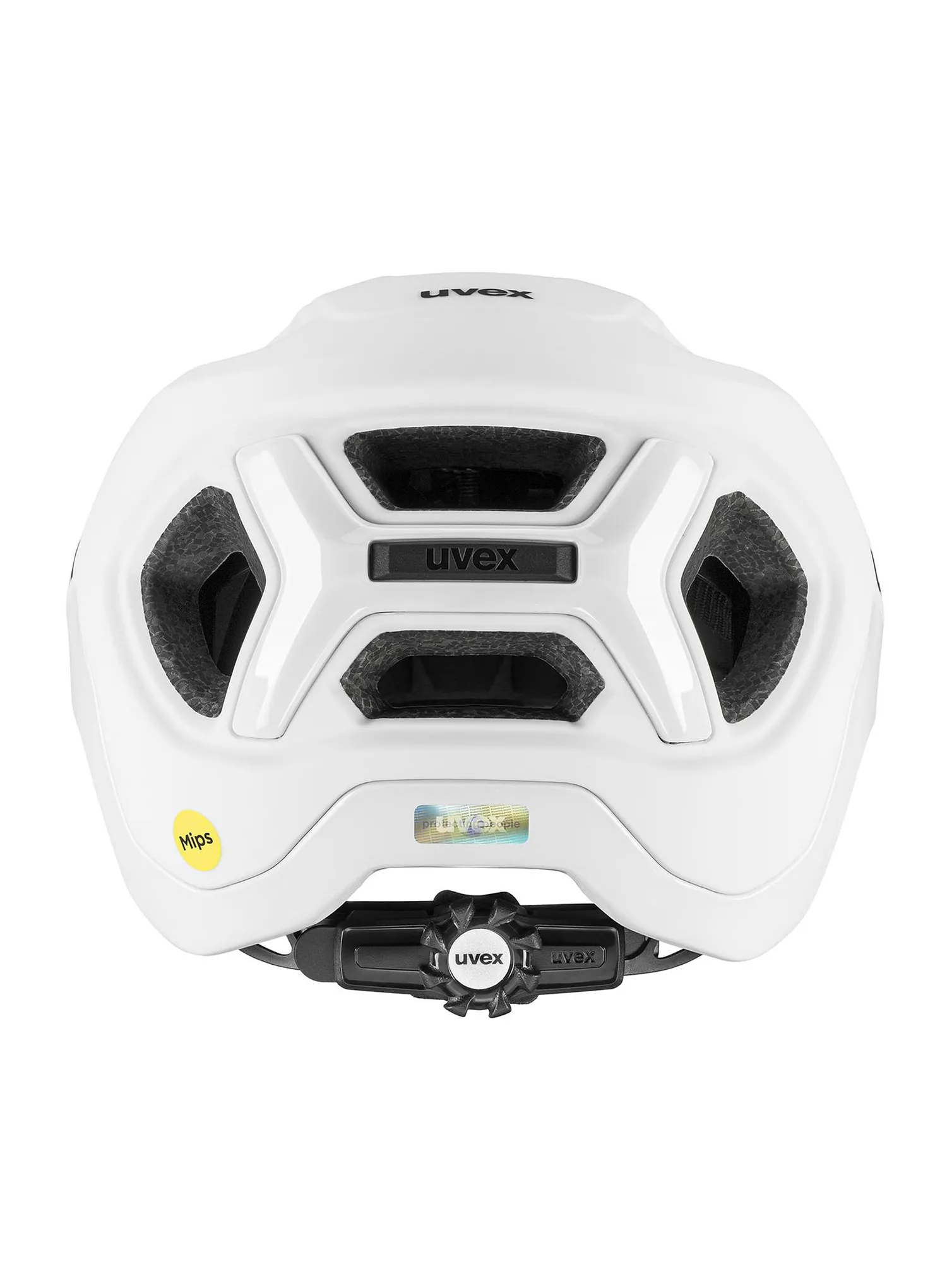 MTB-Helm Uvex React Mips - white matt