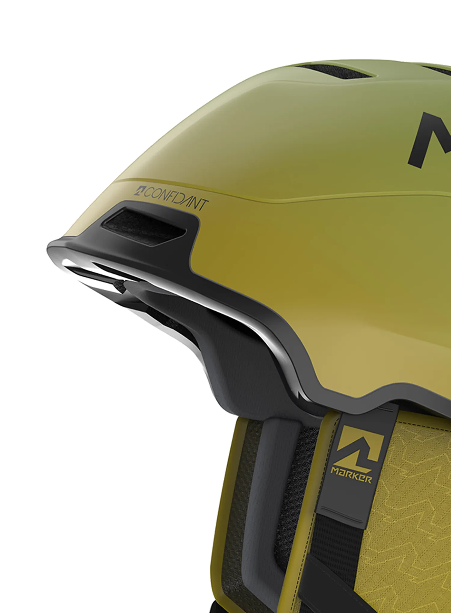 Skihelm Marker Confidant - green fade