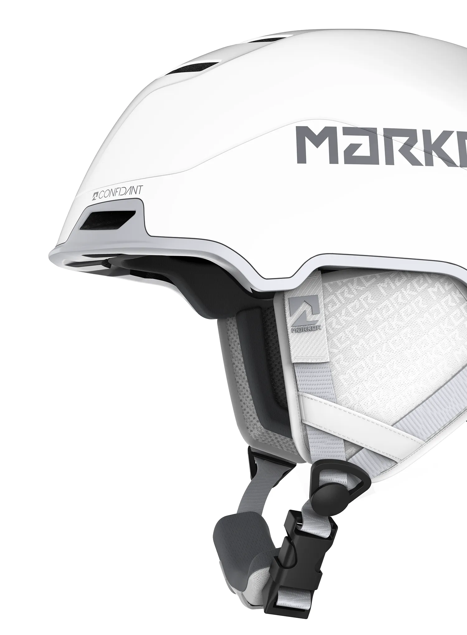 Skihelm Marker Confidant - white