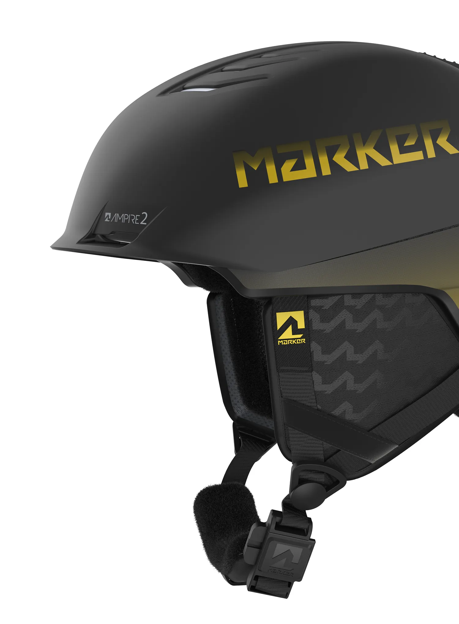 Skihelm Marker Ampire 2 Mips - yellow/black