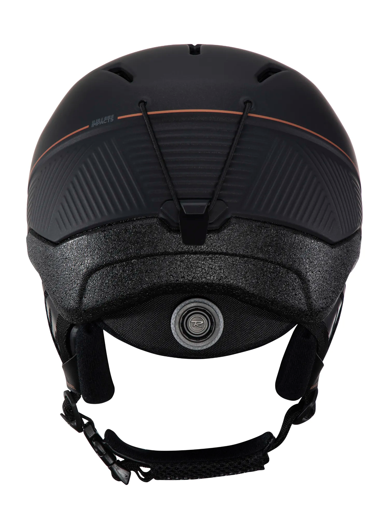 Skihelm Rossignol Fit Visor Impacts Photo - black