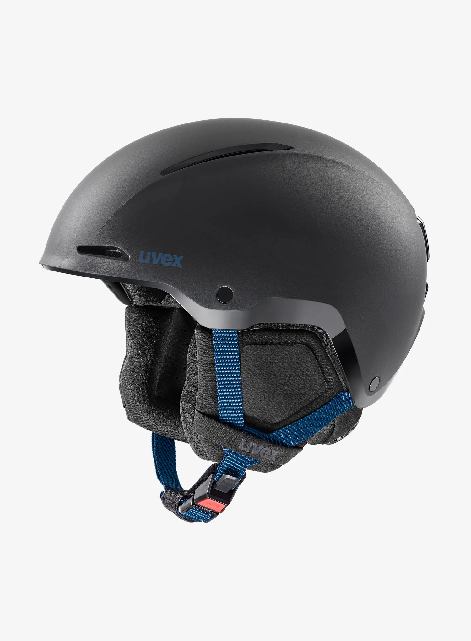 Skihelm Uvex Monte Core - black matt blue