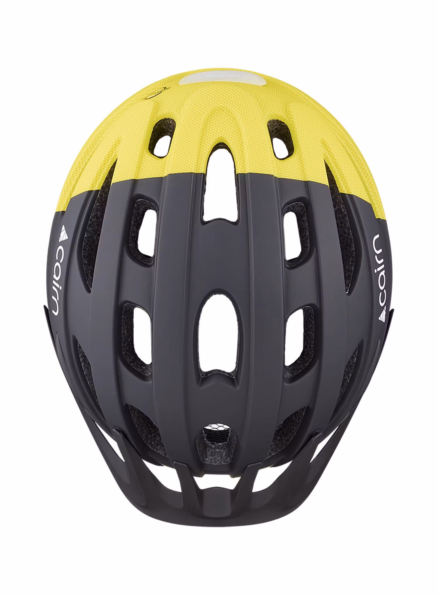 Fahrradhelm Cairn Fusion - mat black neon yellow