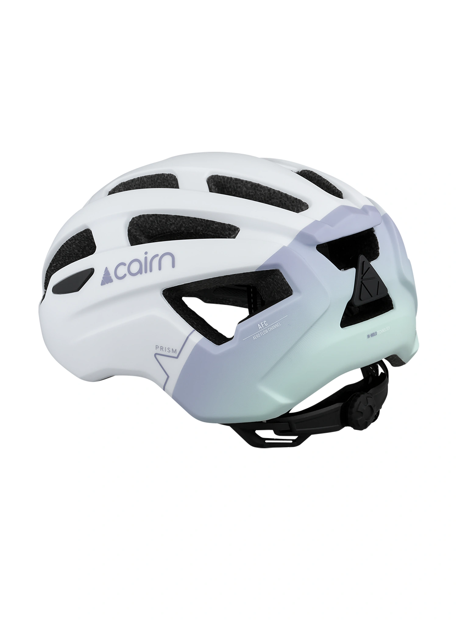 Fahrradhelm Cairn Prism II - mat white parme